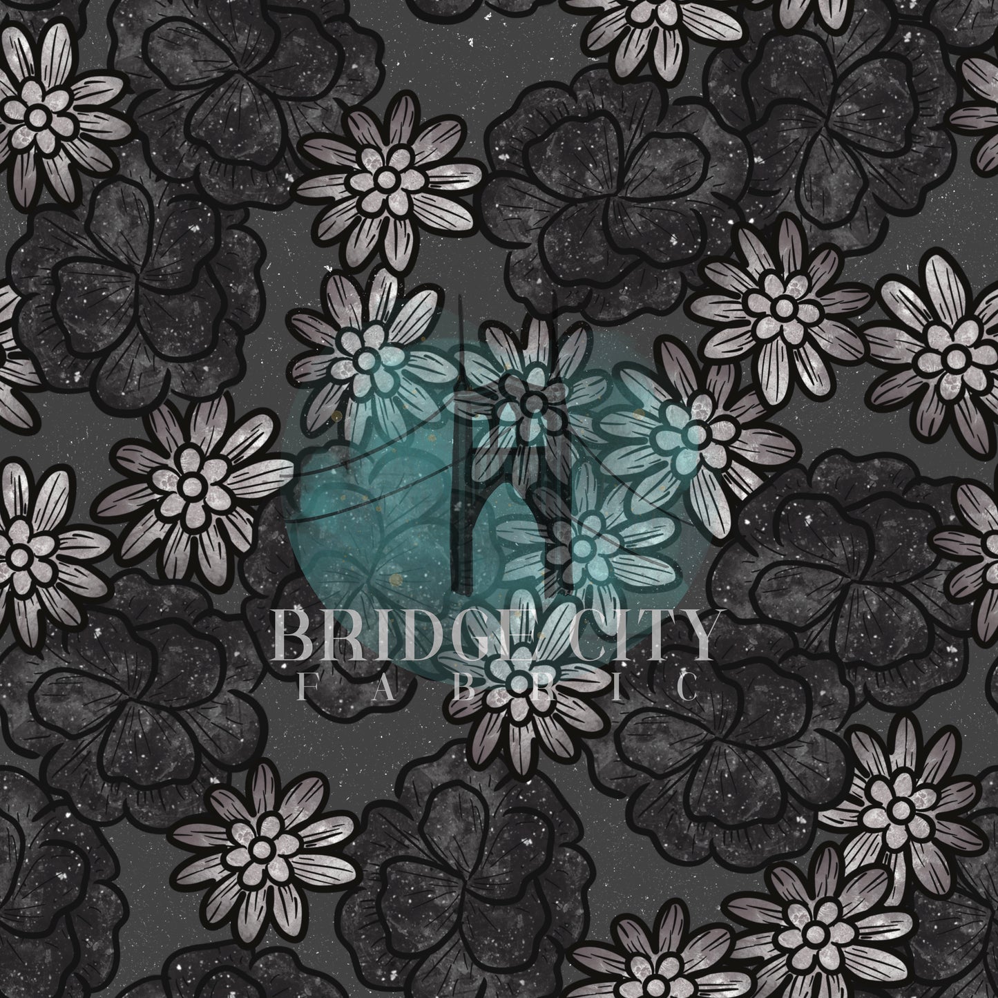 Black Floral