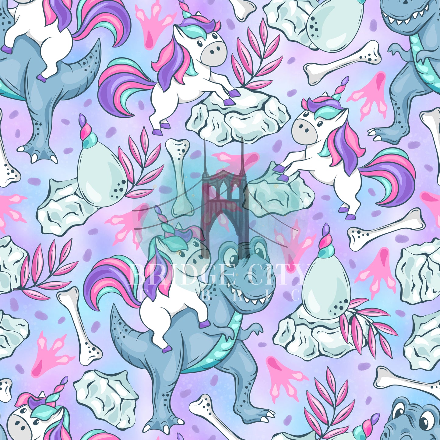 Unicorn on Dino Panel