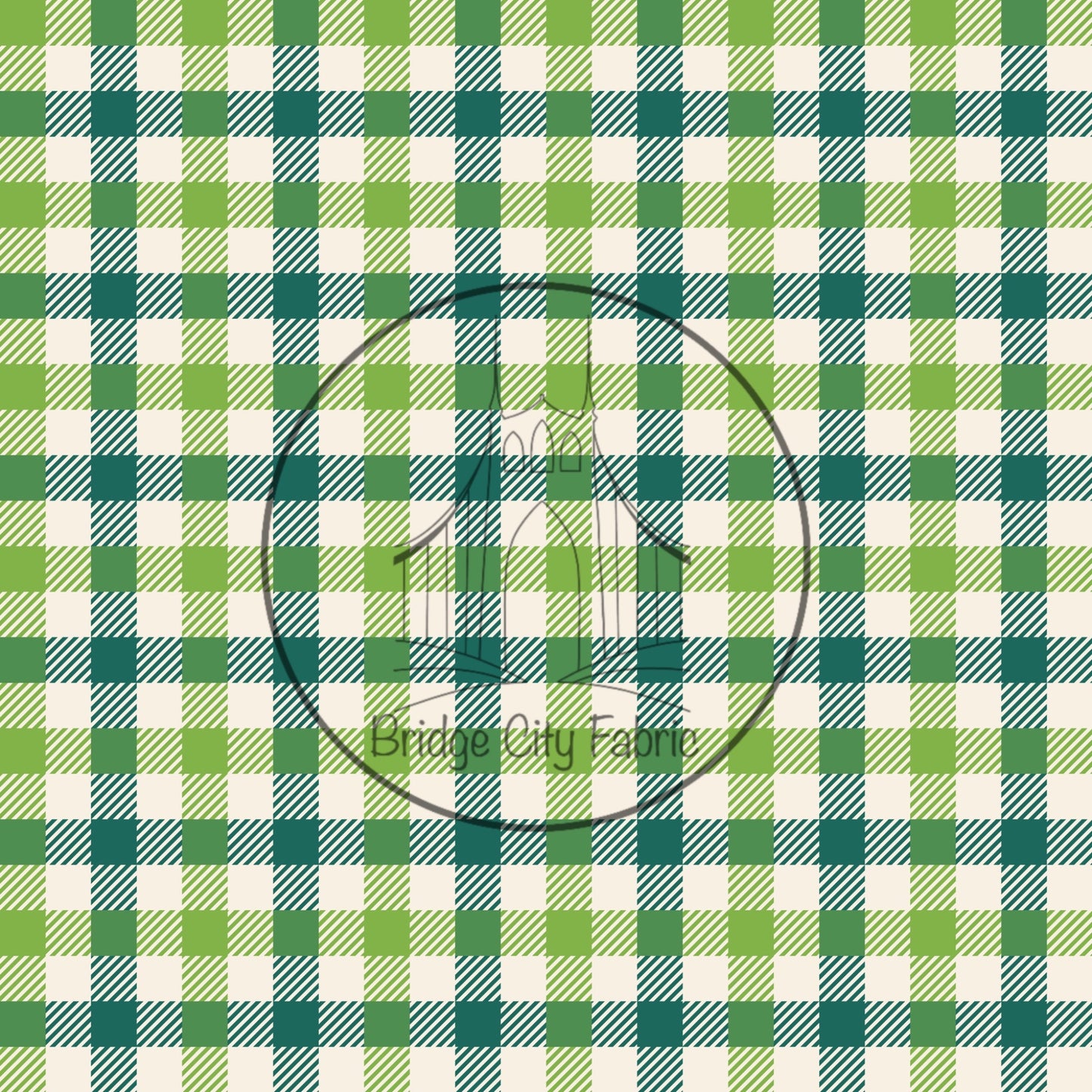 Green Gingham