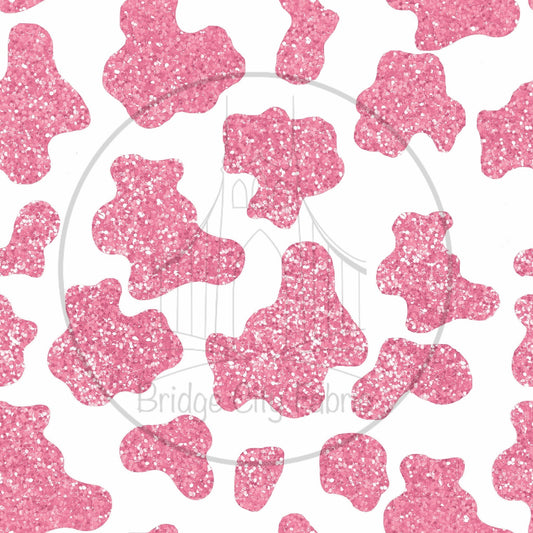 Cow Glitter- Pink 13