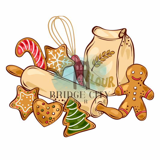 Christmas Baking - Sublimation Transfer