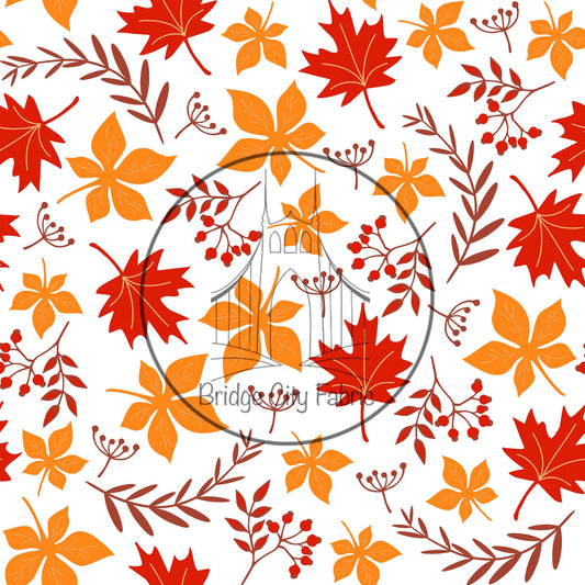 Orange Fall Floral